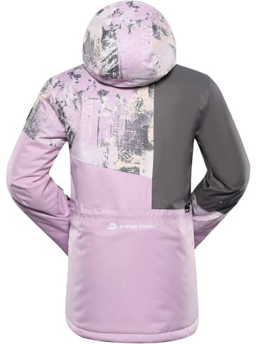 Ski-/snowboardjas "Uzera" lichtroze/grijs