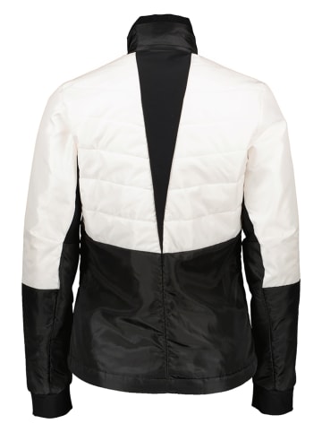 Hybridjacke in Schwarz/ Weiß