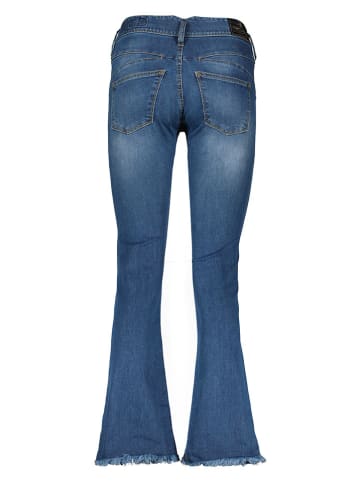 Dżinsy - Slim fit - w kolorze niebieskim