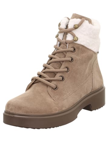 Leder-Stiefeletten "Angel-Giotto" in Hellbraun