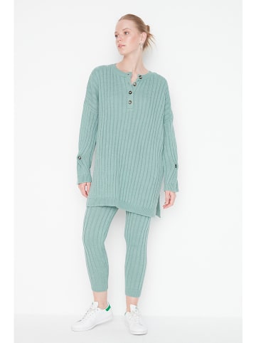 2-delige outfit groen
