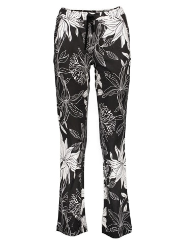 Pyjama-Hose in Schwarz/ Weiß