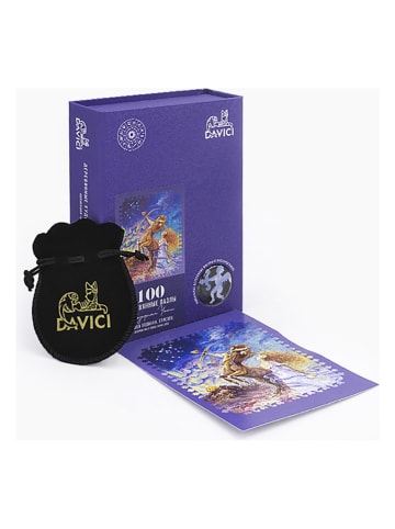 100-częściowe drewniane puzzle "Zodiac sign Sagittarius" - 12+