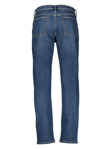 Dżinsy - Slim fit - w kolorze granatowym
