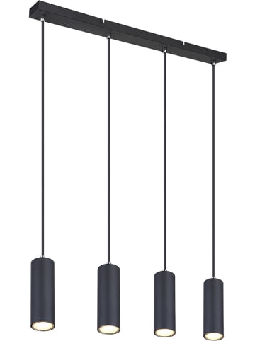 Hängeleuchte "Robby" in Schwarz - (L)65 x (B)6 x (H)120 cm