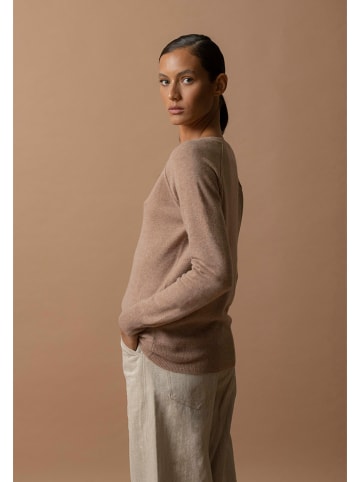 Kasjmieren trui "Penelope" beige
