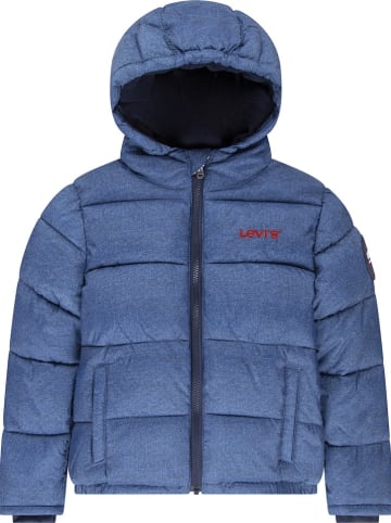 Winterjas blauw