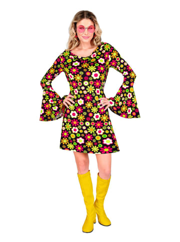 Kostuumjurk "60's" meerkleurig