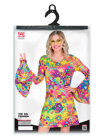 Kostuum "60's" meerkleurig