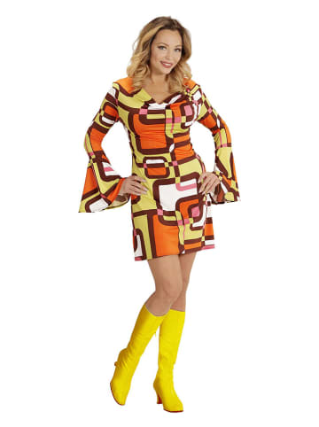 Kostuumjurk "70's" meerkleurig