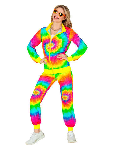 2-delig kostuum "Hippie" meerkleurig