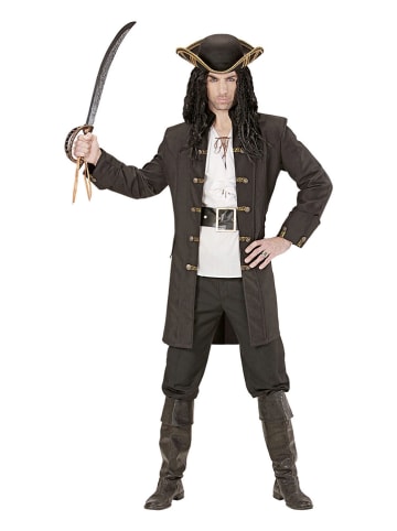 Kostuumtop "Piratenkapitein" bruin