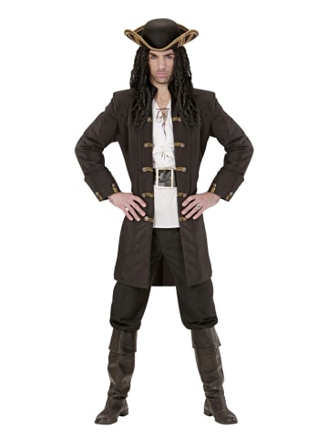 Kostuumtop "Piratenkapitein" bruin