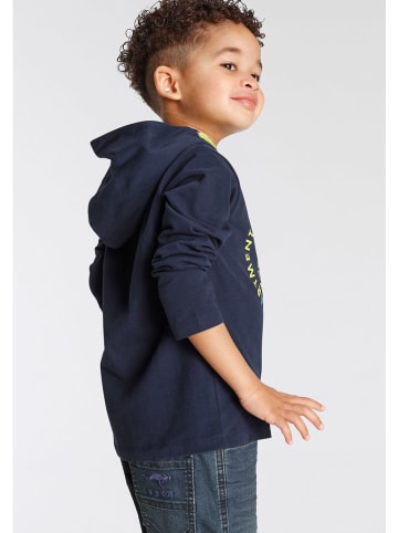 Longsleeve in Dunkelblau