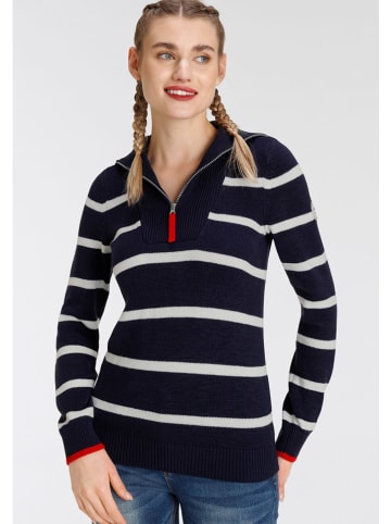Pullover in Dunkelblau