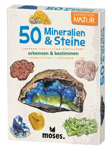 Kartenset "50 Mineralien und Steine" - ab 6 Jahren