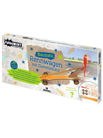 Racewagen met elastiekmotor - vanaf 8 jaar