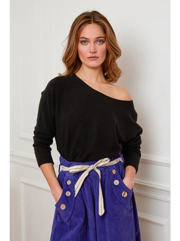 Pullover "Jisele" in Schwarz