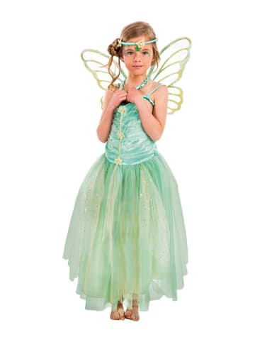 3-częściowy kostium "Danae Fairy" w kolorze zielonym