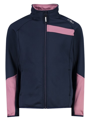 Fleecejacke in Dunkelblau