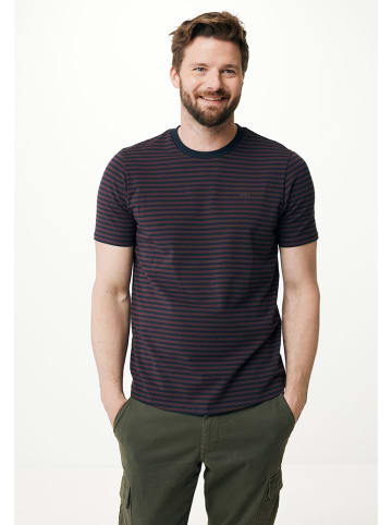 Shirt in Dunkelblau/ Rot