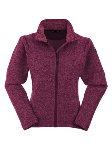 Fleecejacke "Brixen 2.0" in Bordeaux