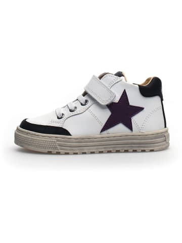 Leren sneakers wit