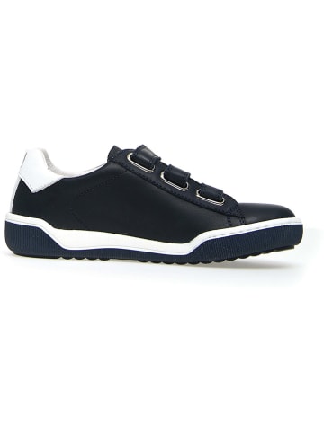 Sneakersy "Cliff" w kolorze granatowym
