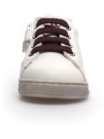 Leren sneakers "Hasselt" wit