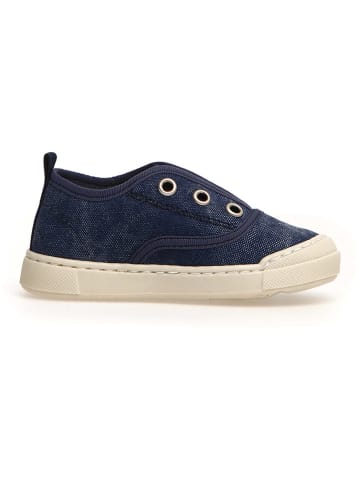 Leder-Sneakers "Dabos" in Dunkelblau