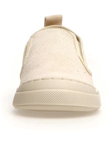 Sneakersy "Henntor" w kolorze kremowym
