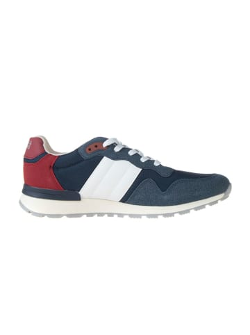 Sneakers "Stellar" in Dunkelblau/ Rot