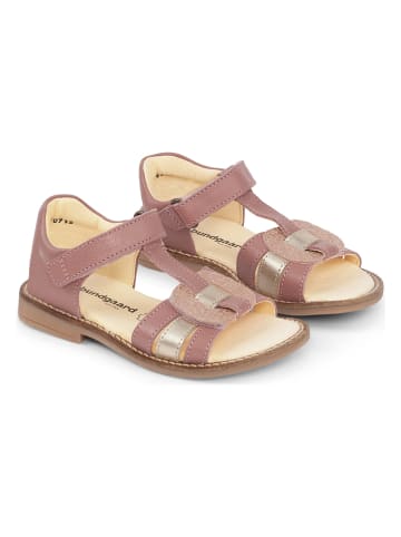 Leder-Sandalen "Annabel" in Altrosa