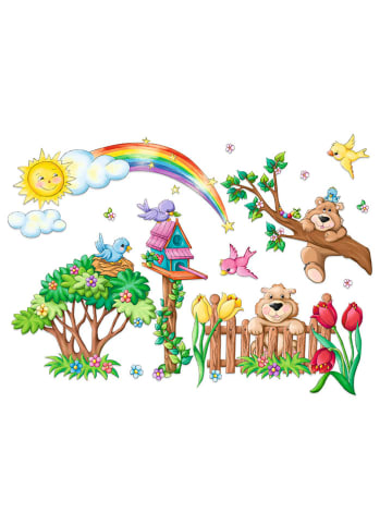 Fensterbild-Bastelset "Frühling" in Bunt