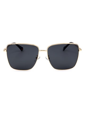 Damen-Sonnenbrille in Gold/ Schwarz