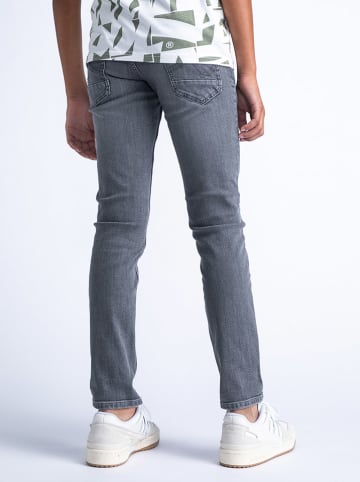 Spijkerbroek - slim fit - grijs