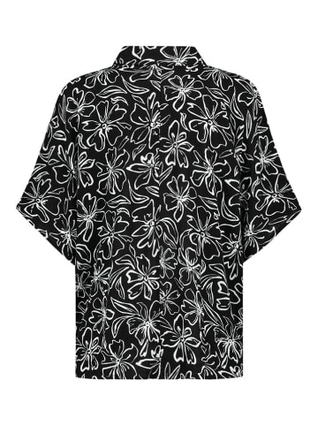 Blouse zwart/wit