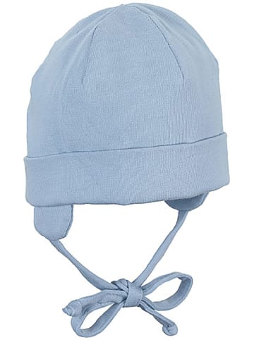 Bindemütze in Hellblau