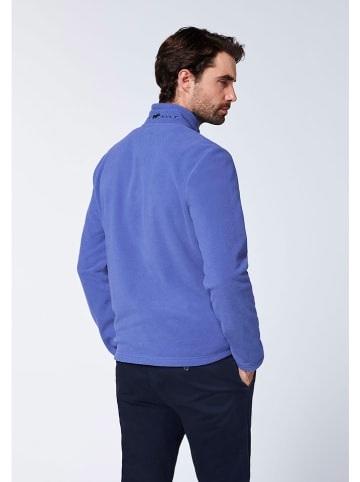 Fleece vest blauw