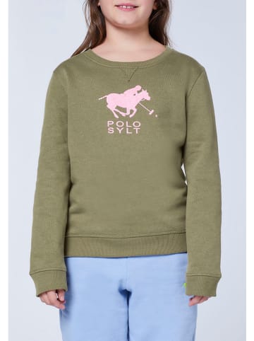 Sweatshirt in Khaki