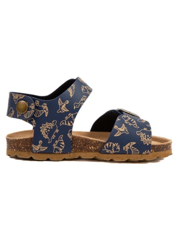 Sandalen "Rosso" in Dunkelblau