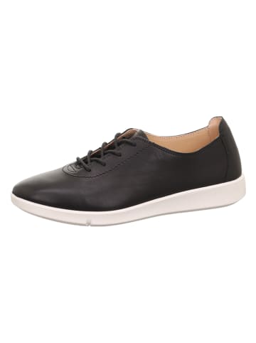 Leren sneakers "Lucca" zwart