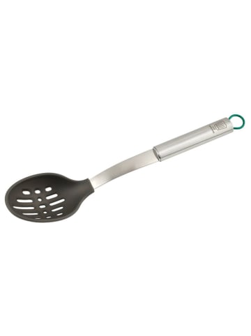 Abseihlöffel "München" in Silber/ Schwarz - (H)32 cm