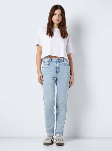 Dżinsy "Moni" - Tapered fit - w kolorze błękitnym