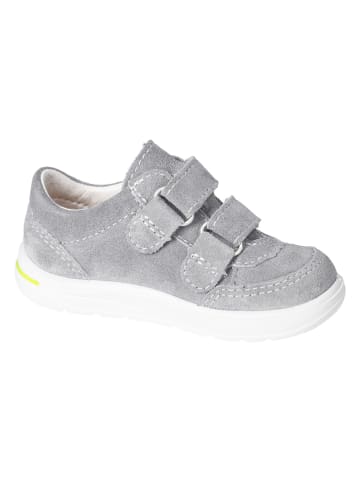 Leder-Sneakers "Pius" in Grau