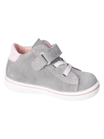 Leder-Sneakers "Lulla" in Grau