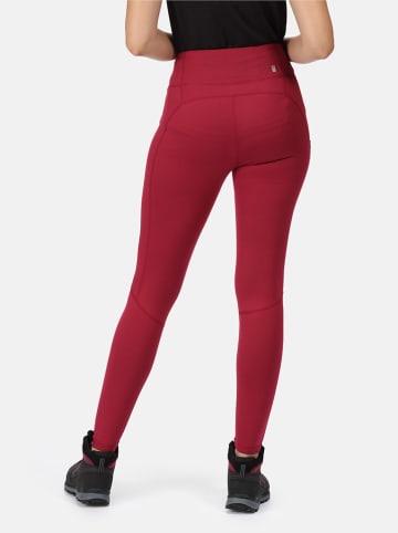 Legginsy sportowe "Holeen II" w kolorze czerwonym