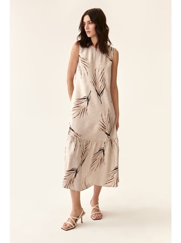 Kleid in Beige