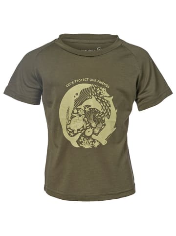 Funktionsshirt in Khaki