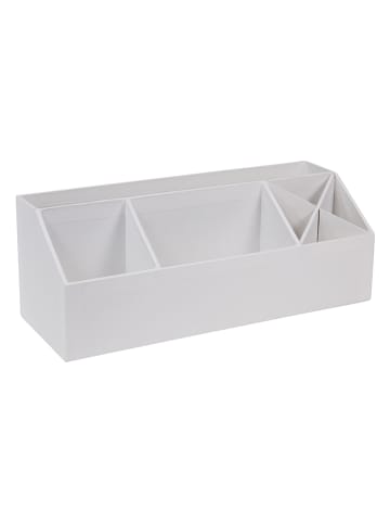 Schreibtisch-Organizer "Elisa" in Weiß - (B)33 x (H)12,5 x (T)12,5 cm